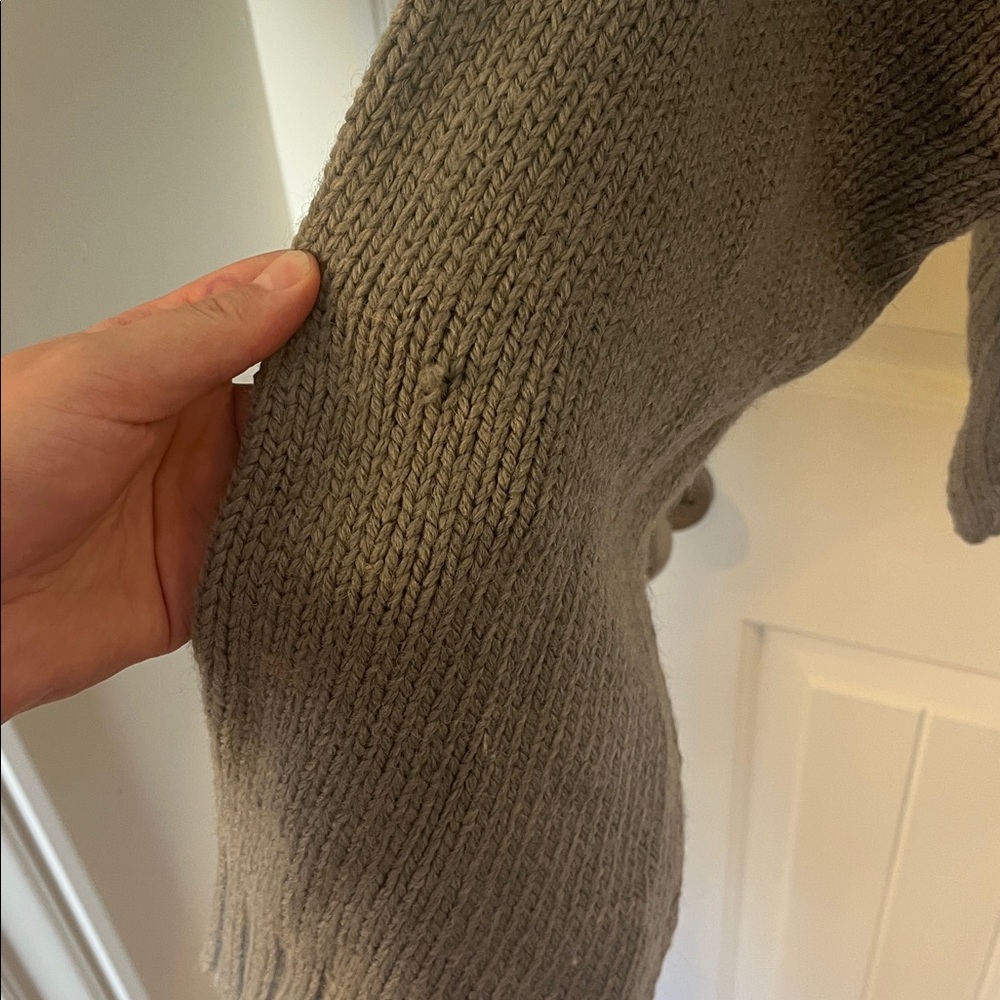 Grey button sweater from ASOS - Picture 7 of 9